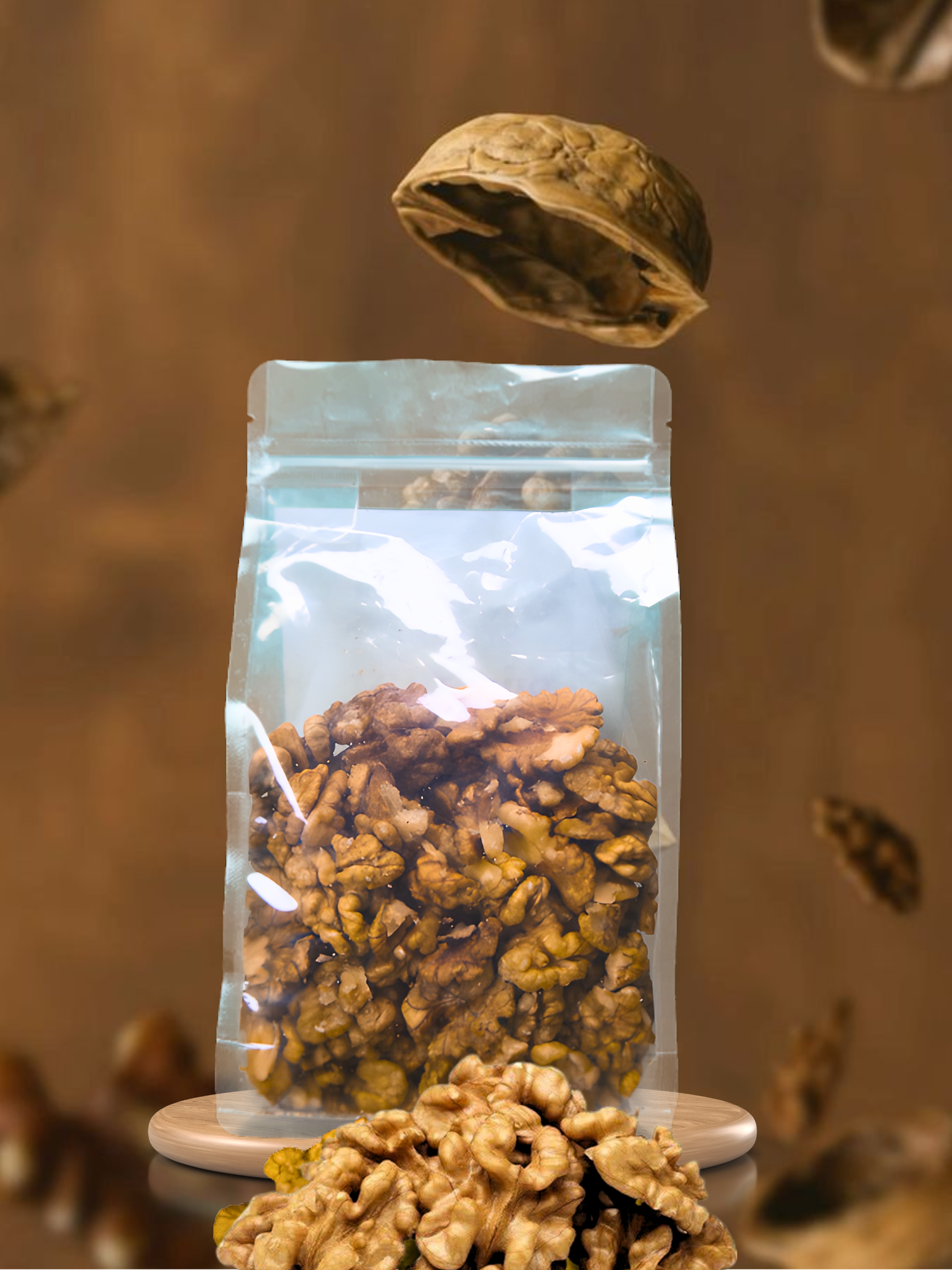 Premium California Walnuts | Crispy & Half-Quarters Kernels | Brain-Boosting Omega-3 Superfood
