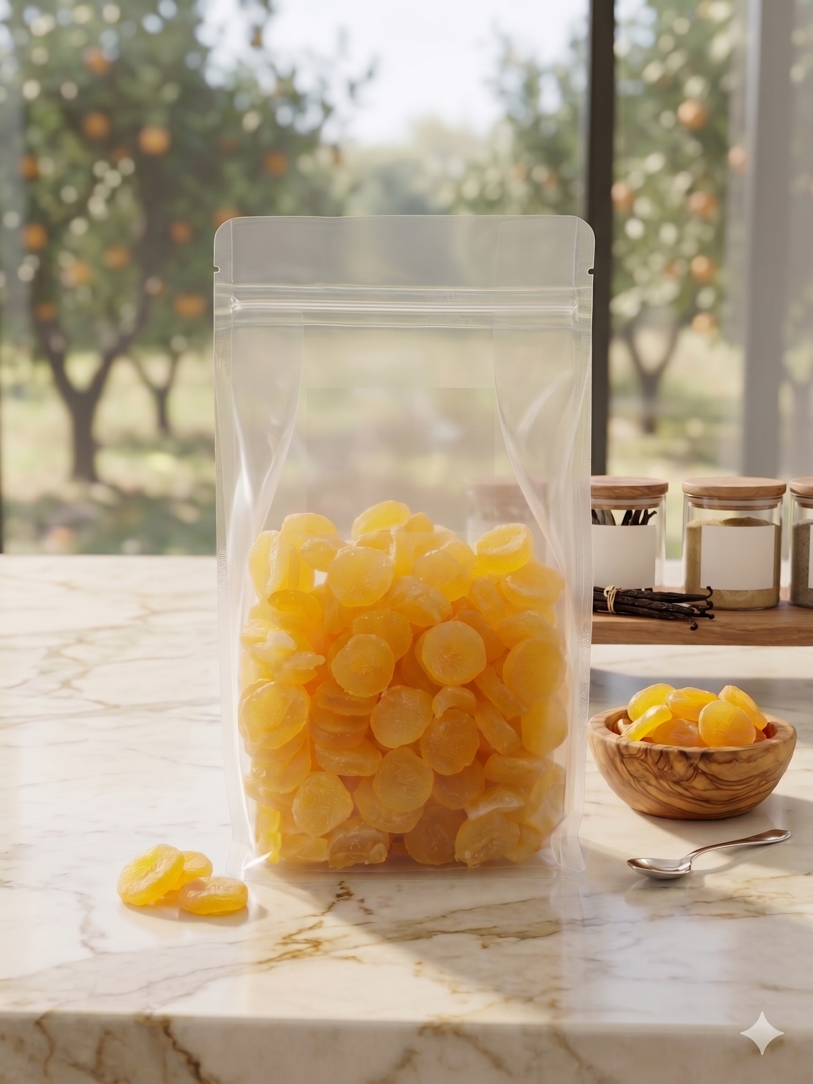 Dry Pineapple Golden Pineapple Bites