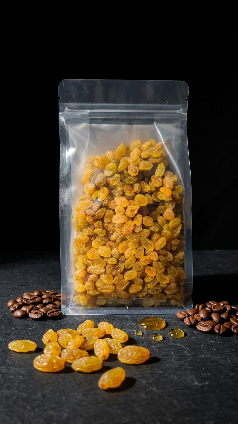 Premium Golden Raisins | Sweet & Seedless Kishmish | Natural Energy Booster & Rich in Iron